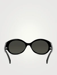 Triomphe Oval Sunglasses