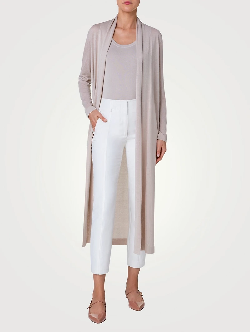 Silk Cotton Cardigan