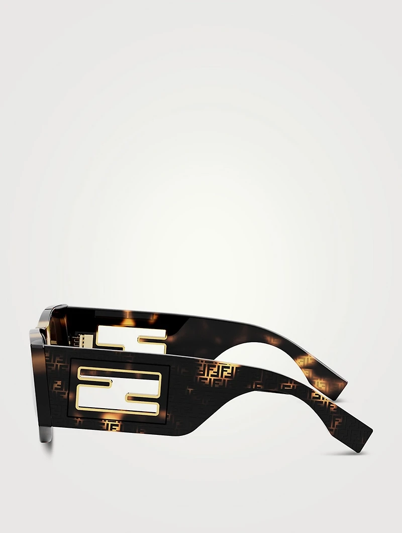 Baguette Oval Sunglasses
