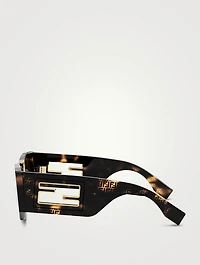 Baguette Oval Sunglasses