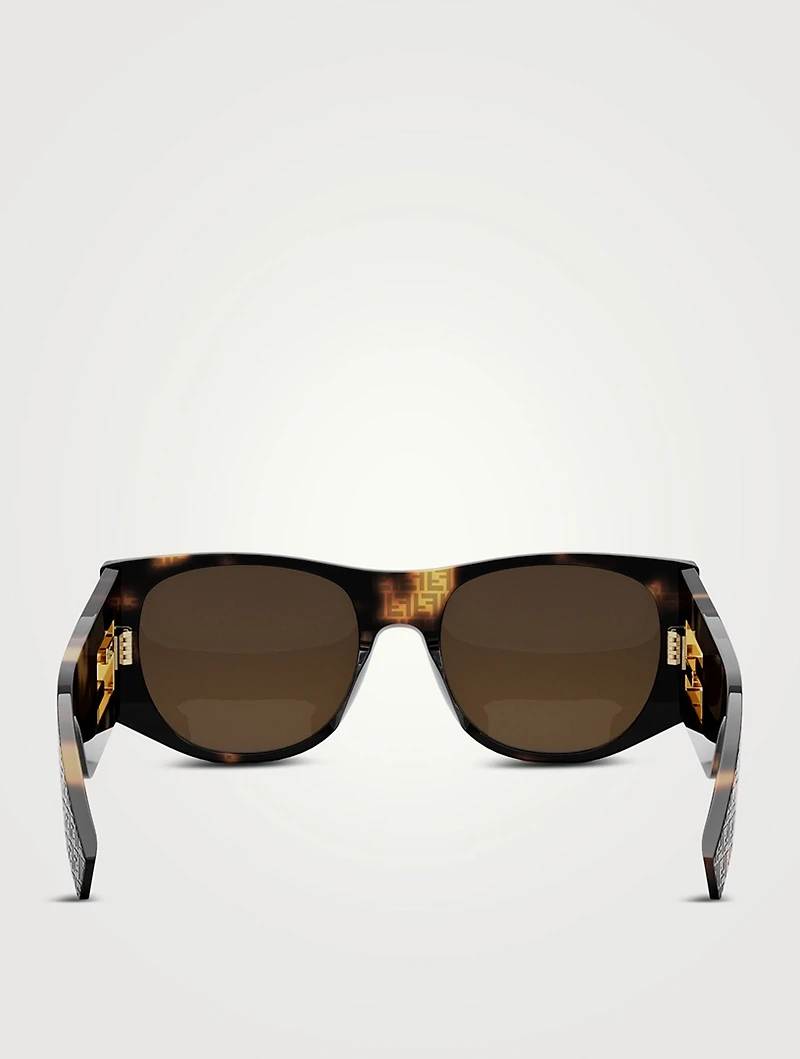 Baguette Oval Sunglasses