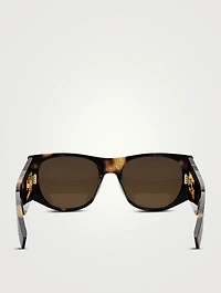 Baguette Oval Sunglasses