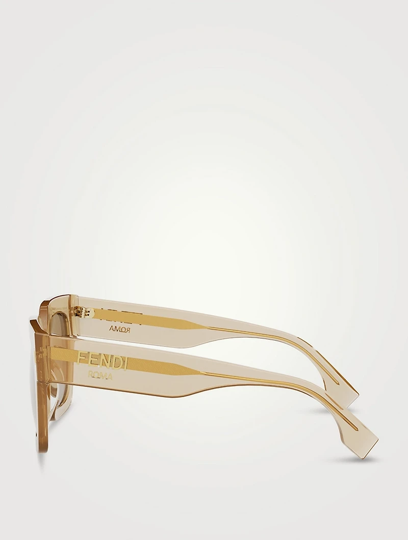 Fendi Roma Square Sunglasses