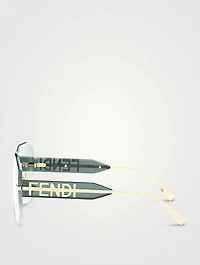 Fendigraphy Geometric Sunglasses
