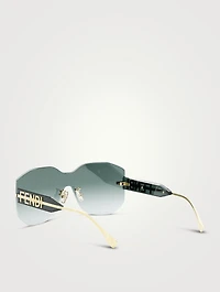 Fendigraphy Geometric Sunglasses