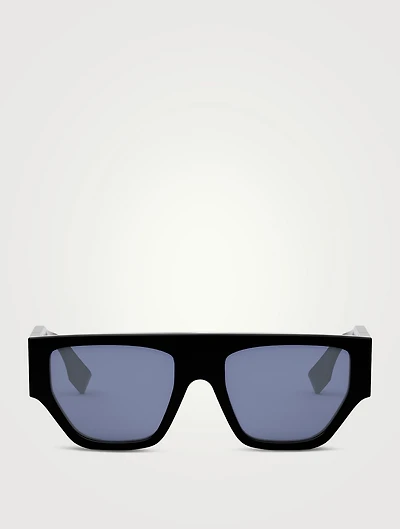 O'Lock Geometric Sunglasses