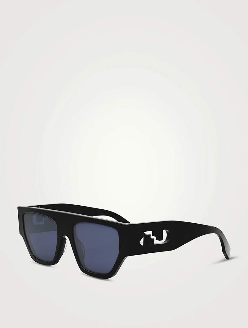 O'Lock Geometric Sunglasses