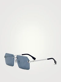 Fendi Sky Rectangular Sunglasses