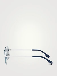 Fendi Sky Rectangular Sunglasses