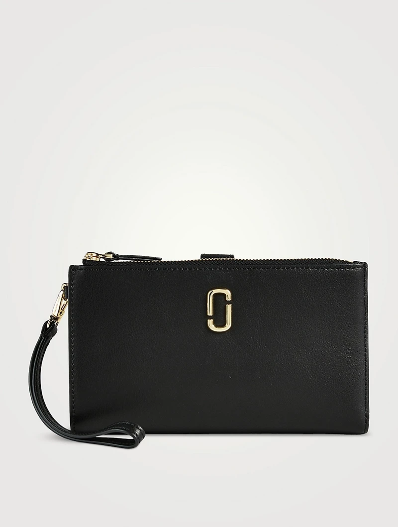 The J Marc Leather Phone Wristlet
