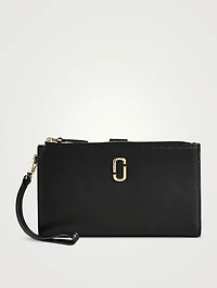 The J Marc Leather Phone Wristlet
