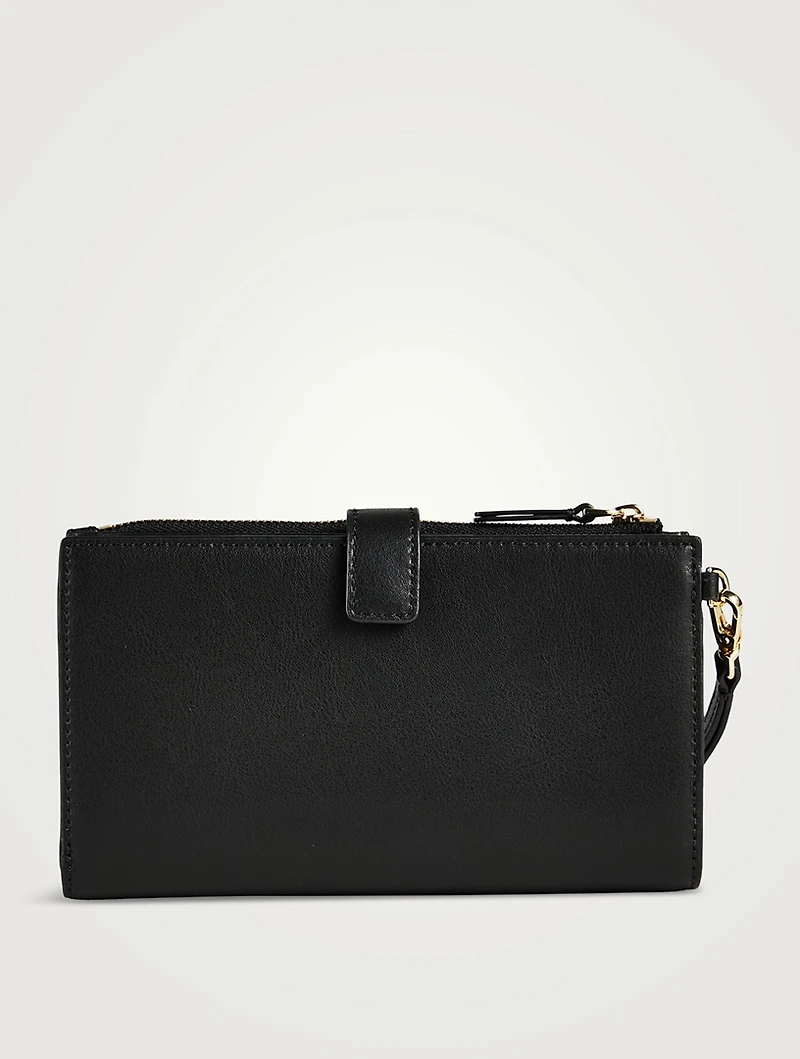 The J Marc Leather Phone Wristlet