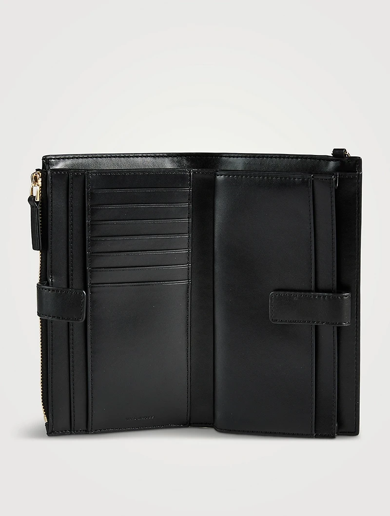 The J Marc Leather Phone Wristlet