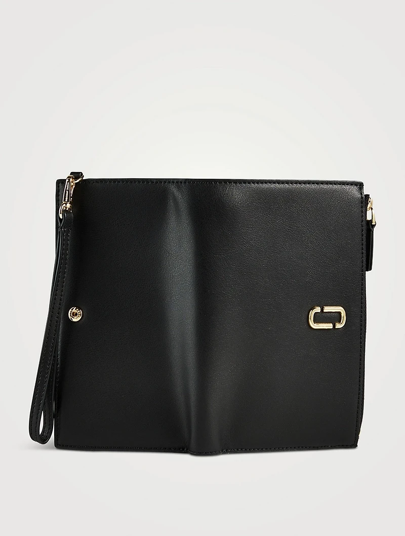 The J Marc Leather Phone Wristlet