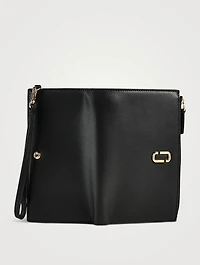 The J Marc Leather Phone Wristlet
