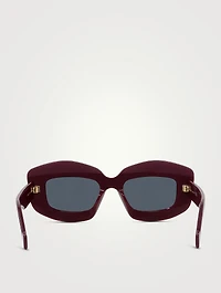 Starry Night Embellished Rectangular Sunglasses