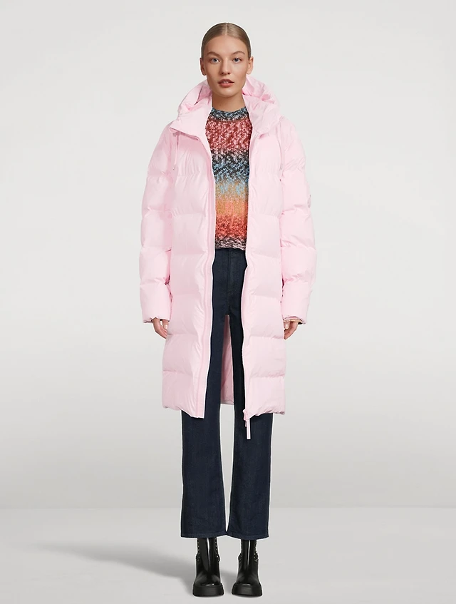 RAINS Alta Long Puffer Jacket Yorkdale Mall