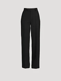 Straight-Leg Trousers