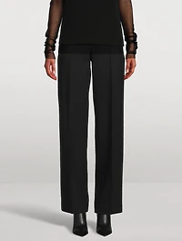 Straight-Leg Trousers