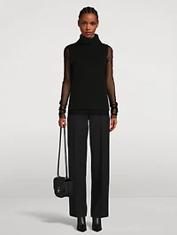 Straight-Leg Trousers
