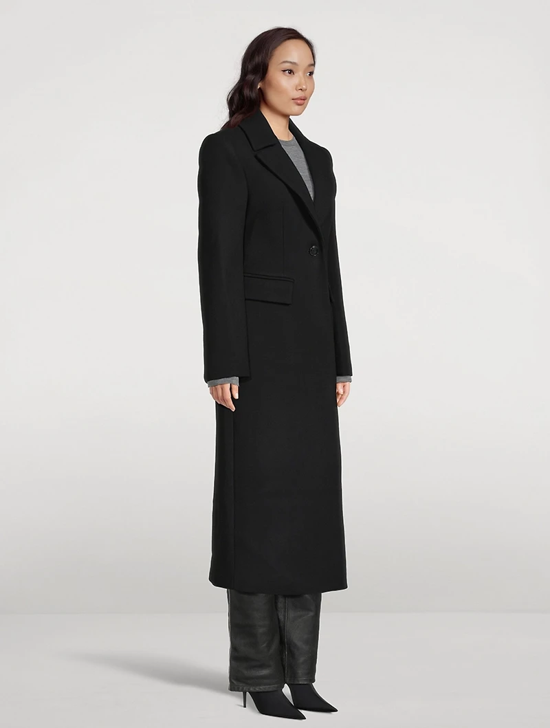 Single-Breasted Coat