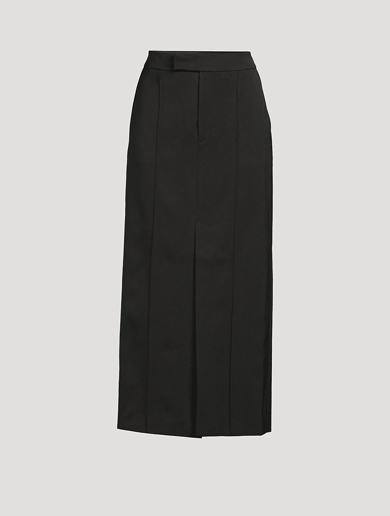 Straight Maxi Skirt