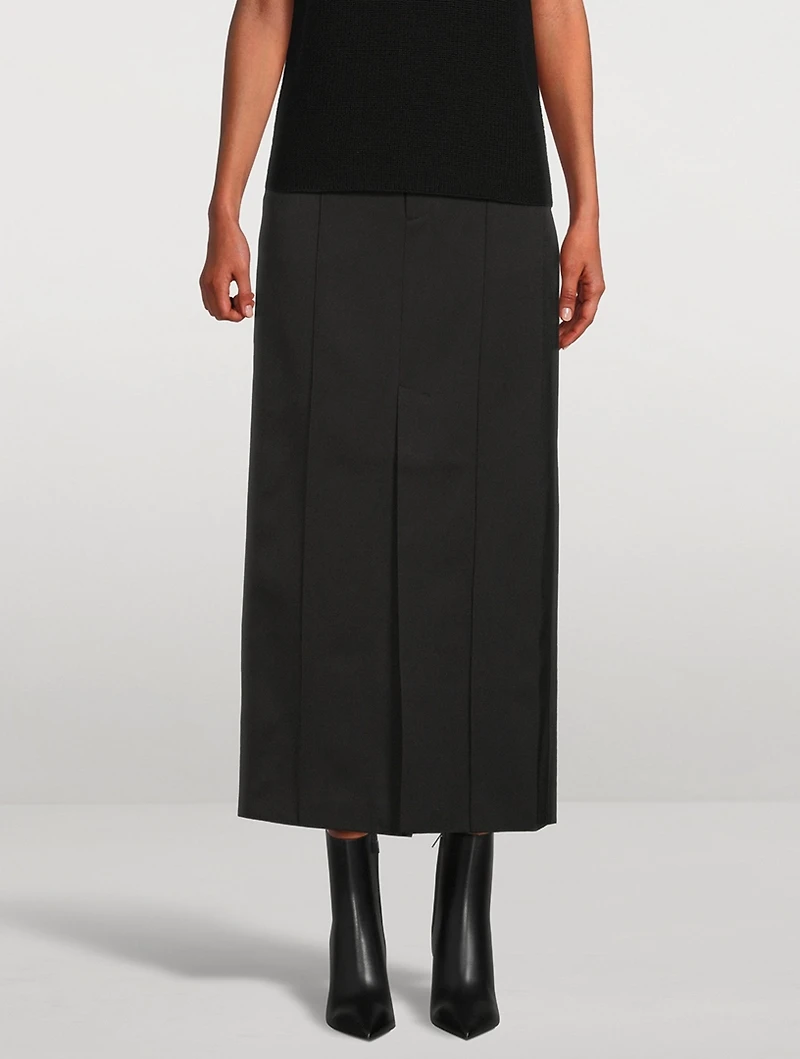Straight Maxi Skirt