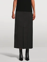Straight Maxi Skirt