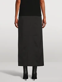 Straight Maxi Skirt