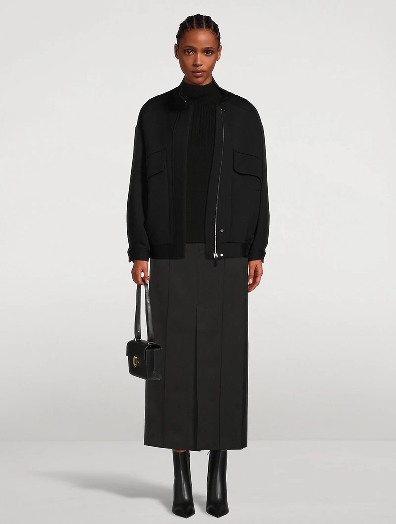 Straight Maxi Skirt