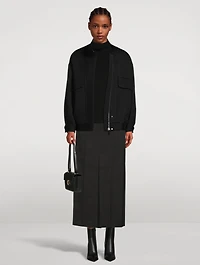 Straight Maxi Skirt