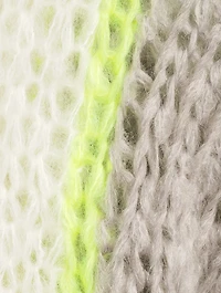 Mohair-Blend Belted Cardigan