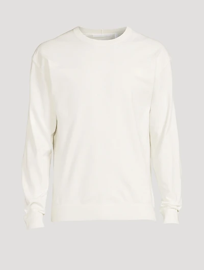 Seamed Crewneck Sweater