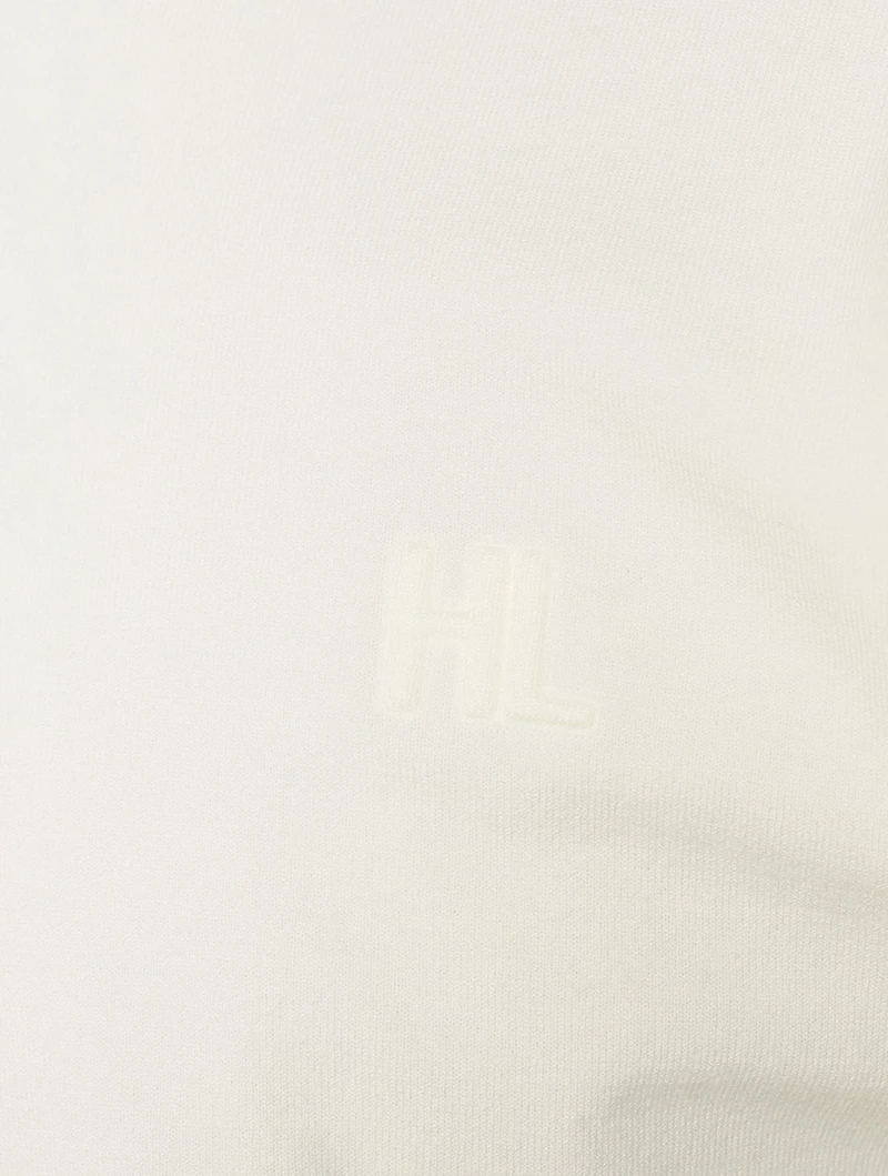 Seamed Crewneck Sweater