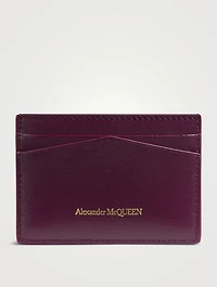 Skull Leather Card Holder