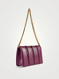 The Slash Four-Ring Leather Clutch