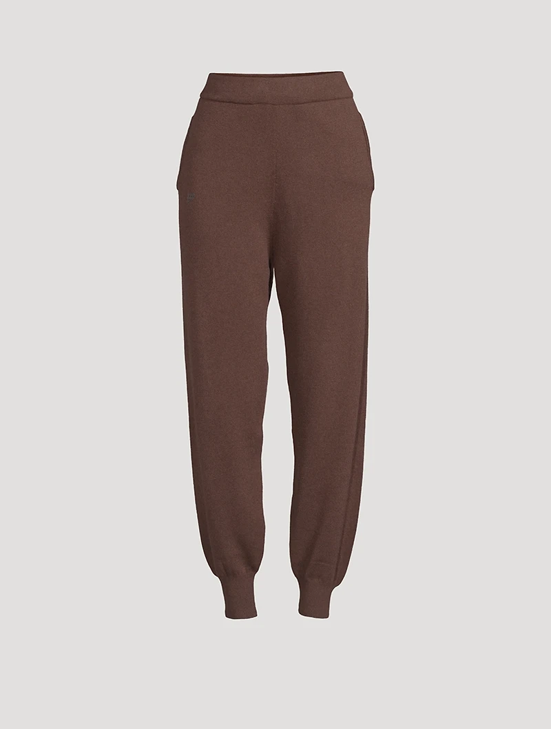 Recycled Cashmere-Blend Joggers