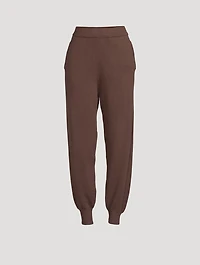Recycled Cashmere-Blend Joggers