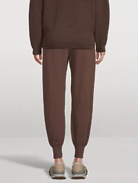 Recycled Cashmere-Blend Joggers
