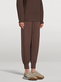 Recycled Cashmere-Blend Joggers