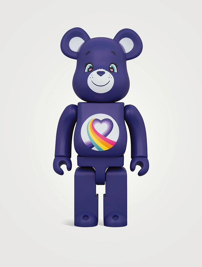 Rainbow Heart Bear 100% & 400% Be@rbrick
