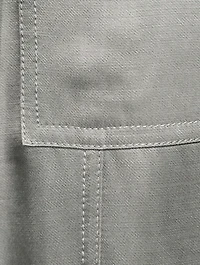 Washed Satin Trousers