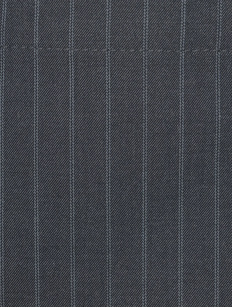 Single-Breasted Blazer Pinstripe Print