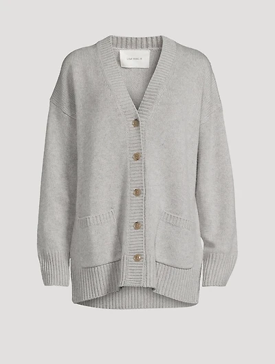 Morgan Cashmere V-Neck Cardigan