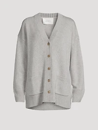 Morgan Cashmere V-Neck Cardigan