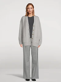 Morgan Cashmere V-Neck Cardigan