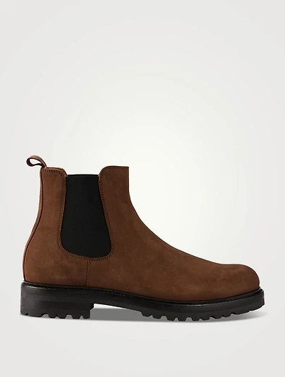 Lev Nubuck Chelsea Boots