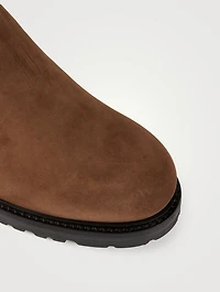 Lev Nubuck Chelsea Boots