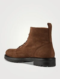 Luca Nubuck Lace-Up Boots