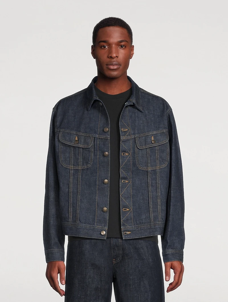 Slim-Fit Denim Jacket
